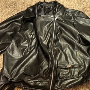 Leather jacket